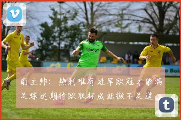 前主帅：热刺唯有进军欧冠才能满足球迷期待欧联杯成就微不足道